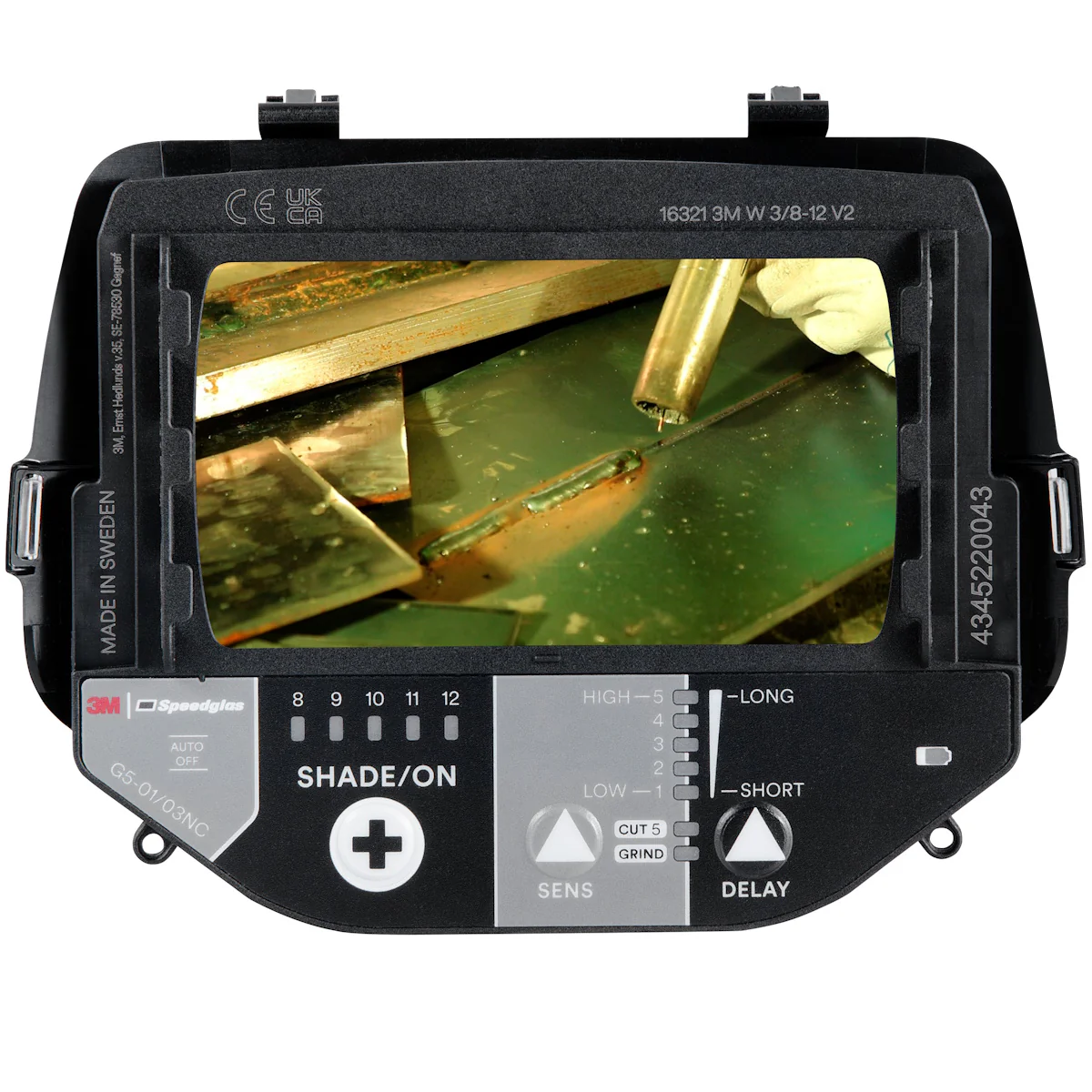 3M Speedglas G5-03 E Natural Color Welding Helmet (09-0100-20) - Image 3