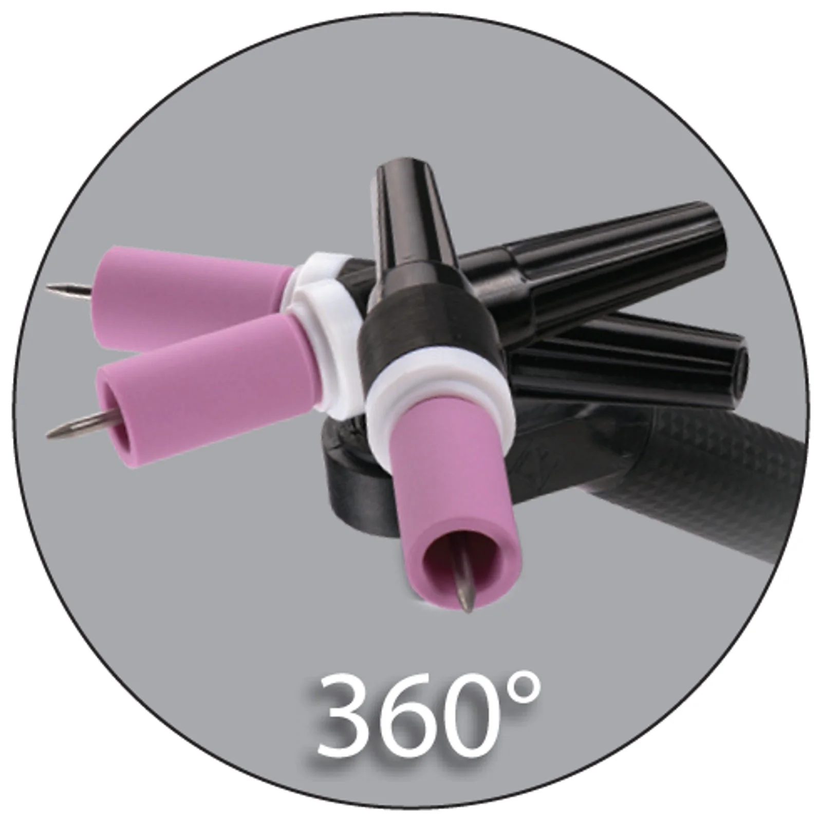 CK Worldwide 17 Series Superflex TIG Torch with Flex-Loc Head and Valve (CKFL-VSF) - Image 12