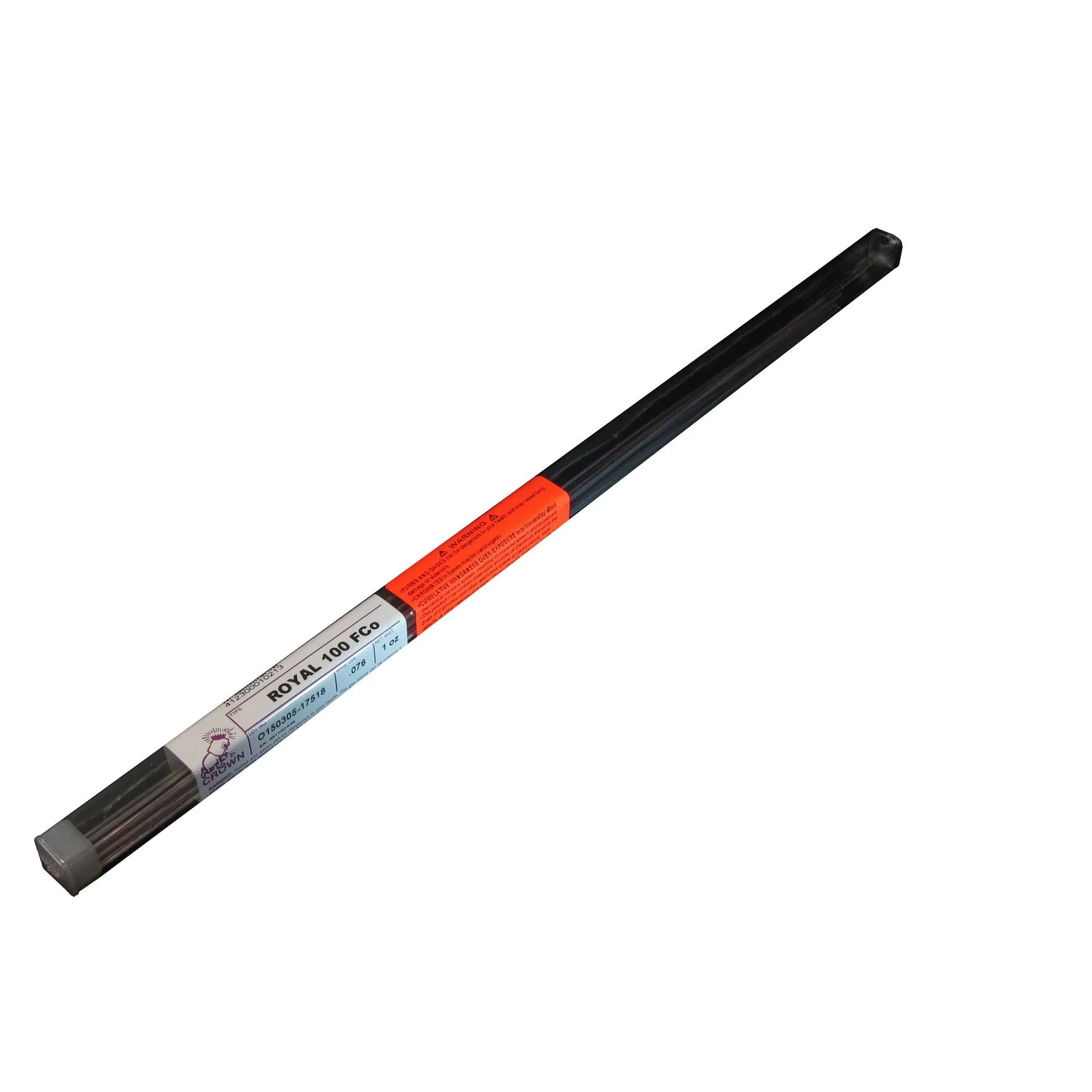 Crown Alloy .076 x 1oz pkg ROYAL 100 FCo Flux Cored (Thin) Aluminum BRAZING 1 oz TUBE (RT100F/76-1)