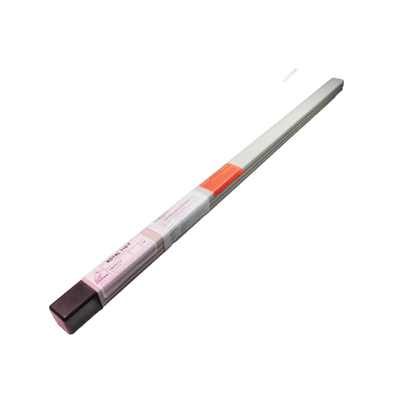 Crown Alloy 3/16 ROYAL 116-T BR.PKG. Cobalt (ER CoCr-A) TIG & TORCH 1 lb TUBE (RT116T/TQ-BP)