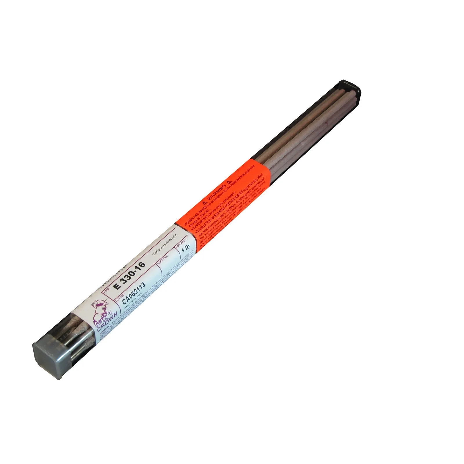 Crown Alloy 3/32 E 330-16 BR.PKG. Stainless Steel ELECTRODE 1 lb TUBE (SE330/EN-BP)