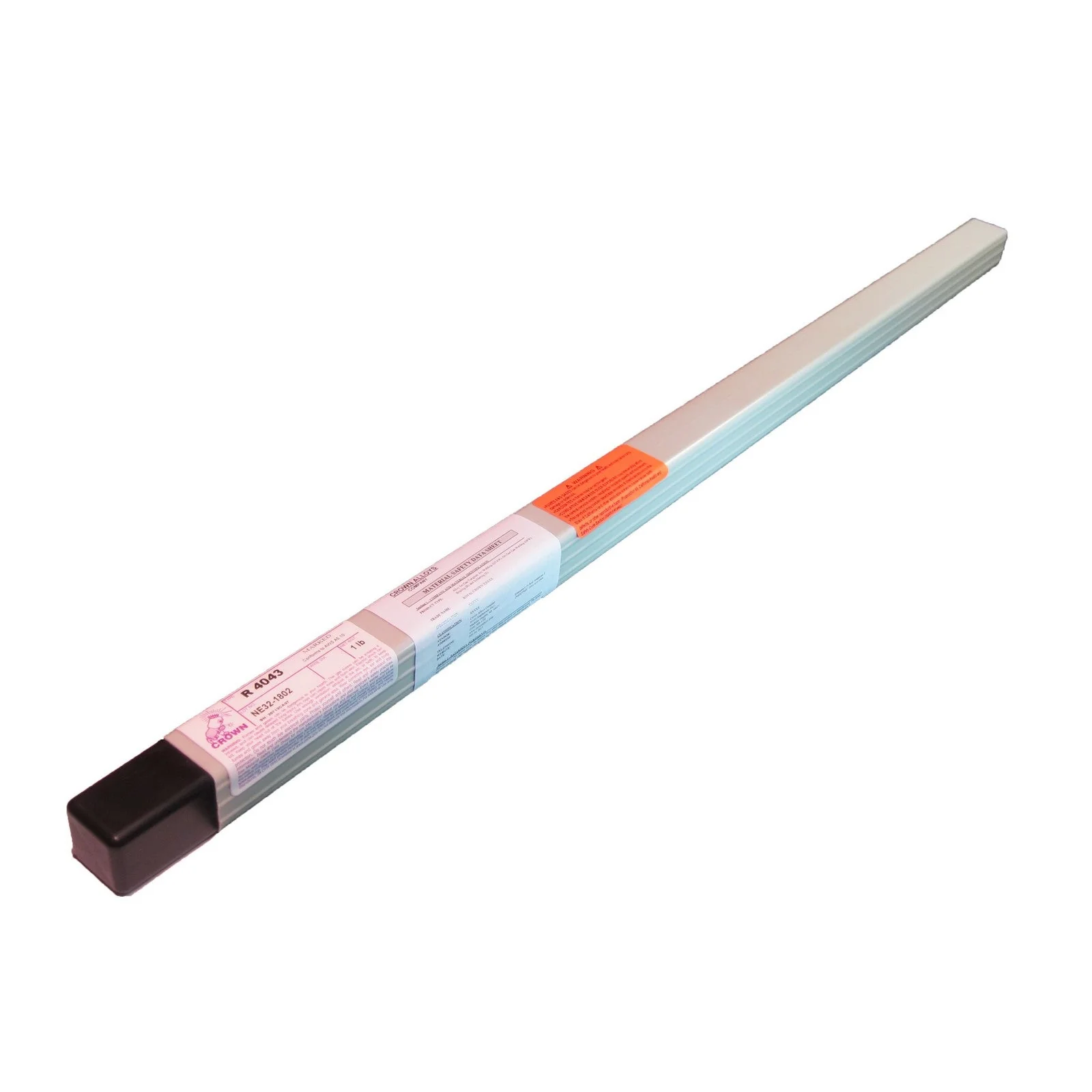 Crown Alloy 3/32 x 36" R 4043 BR.PKG. Aluminum TIG 1 lb TUBE (AT4043/TN-BP)