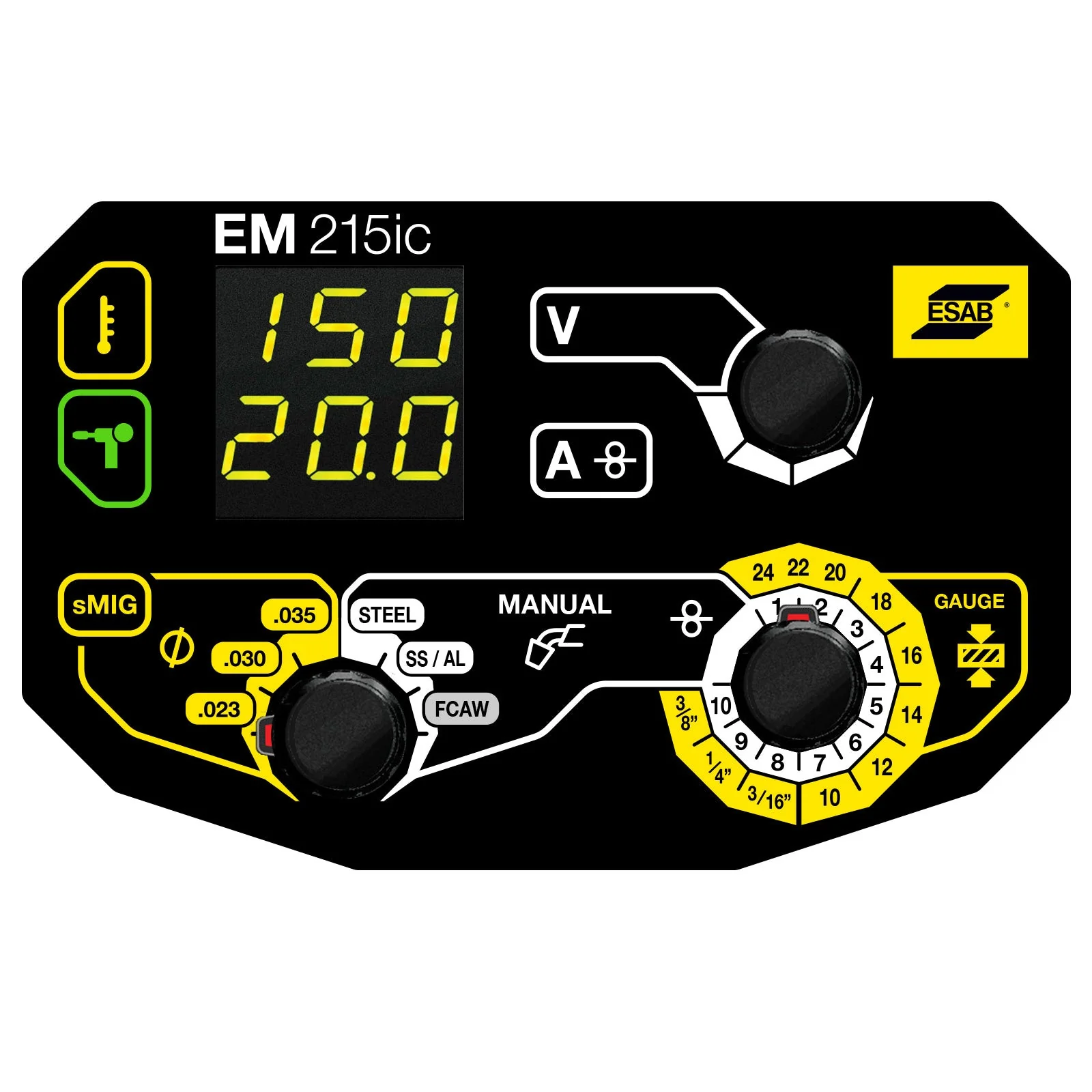 ESAB Rebel EM 215ic MIG Welder (MIG ONLY) Complete Pkg (0558102436) - Image 2