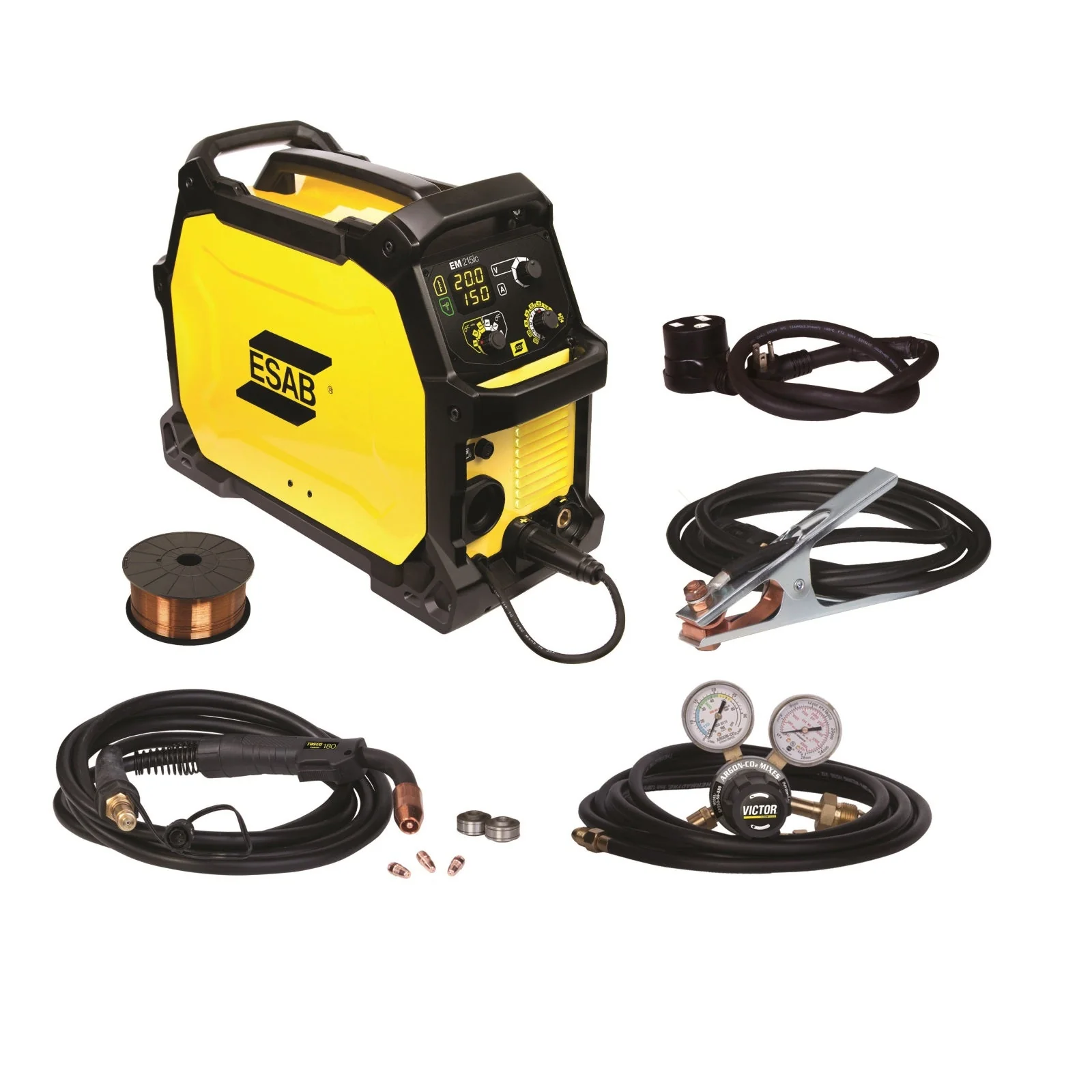 ESAB Rebel EM 215ic MIG Welder (MIG ONLY) with Cart (0558102436) - Image 5