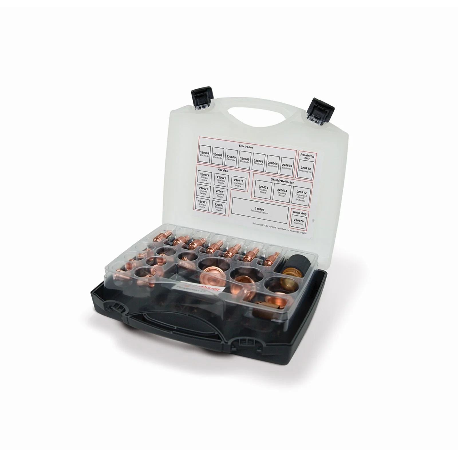 Hypertherm Powermax 45 Consumables Kit PM45 (851478)