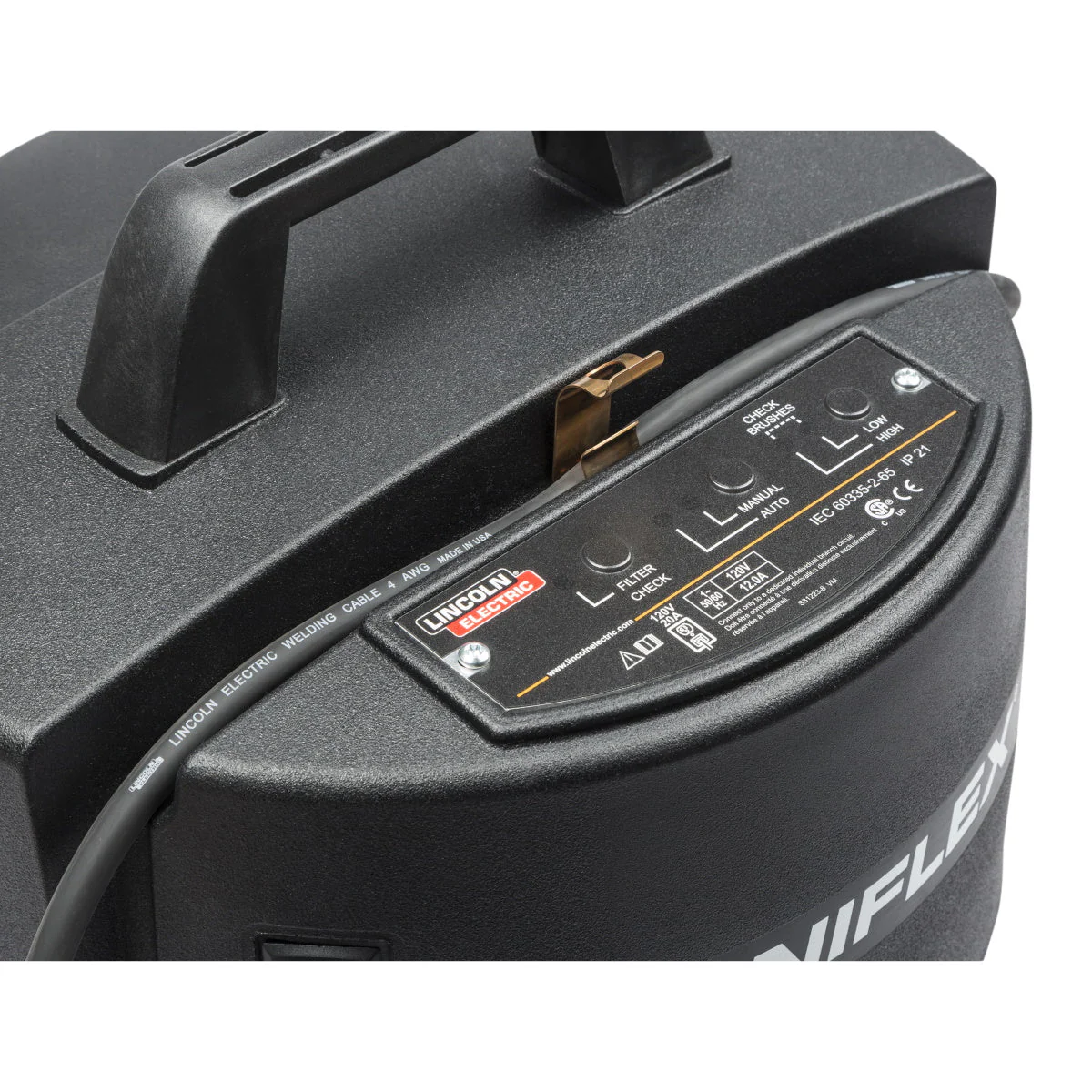 Lincoln 115V X-Tractor Mini Portable Fume Extractor (K3972-3) - Image 3