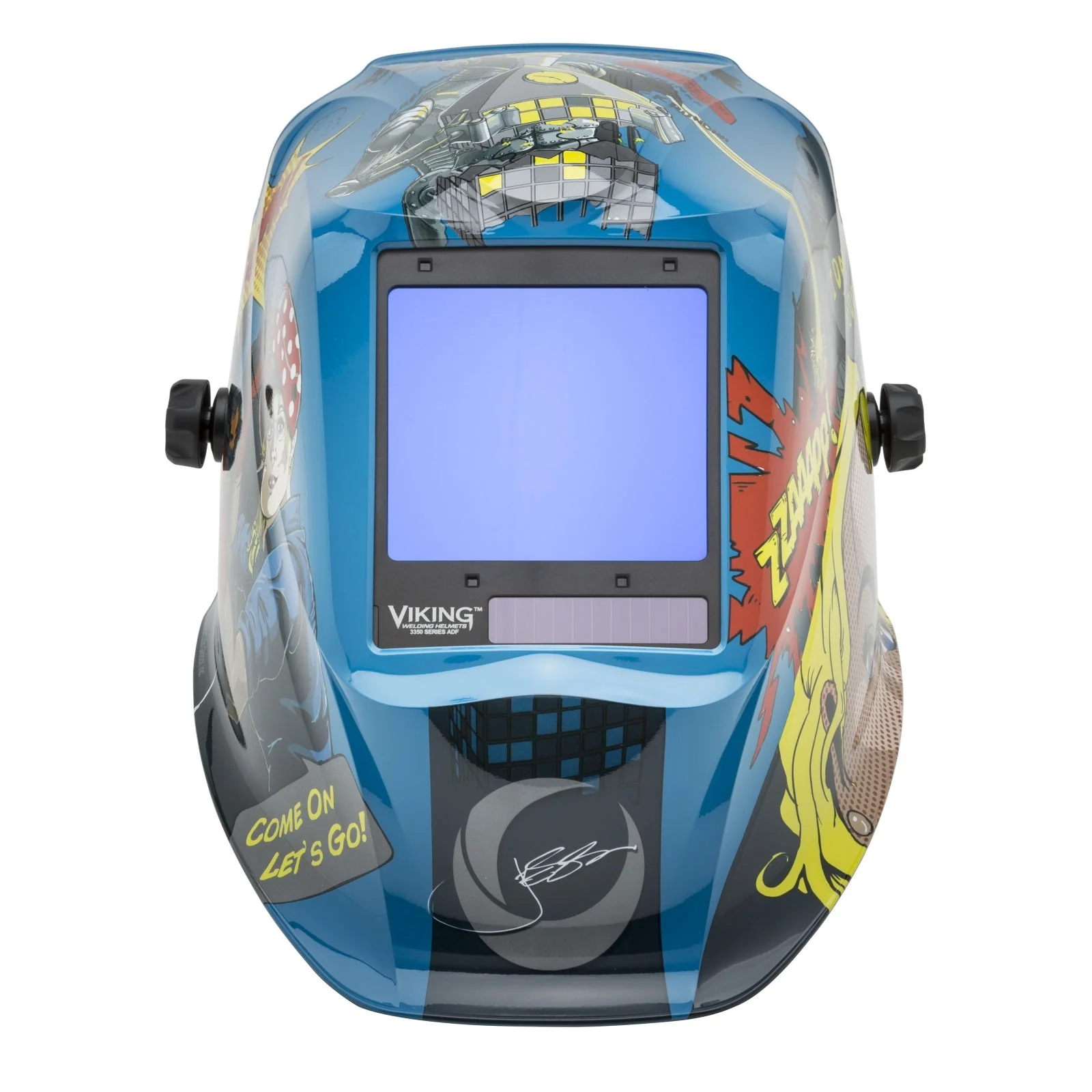 Lincoln Viking 3350 Series Jessi vs. The Robot Auto Darkening Welding Helmet (K3372-2) - Image 6