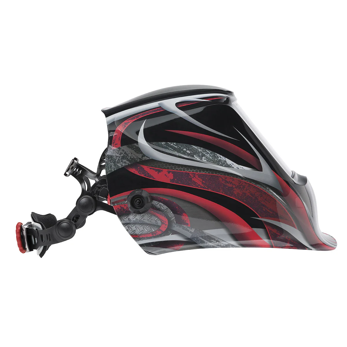 Lincoln Viking 3350 Series Twisted Metal Auto Darkening Welding Helmet (K3248-4) - Image 6