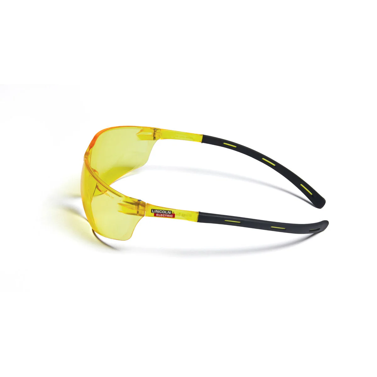 Lincoln Axilite Amber Anti-Fog/Scratch Safety Glasses (K4674-1) - Image 2