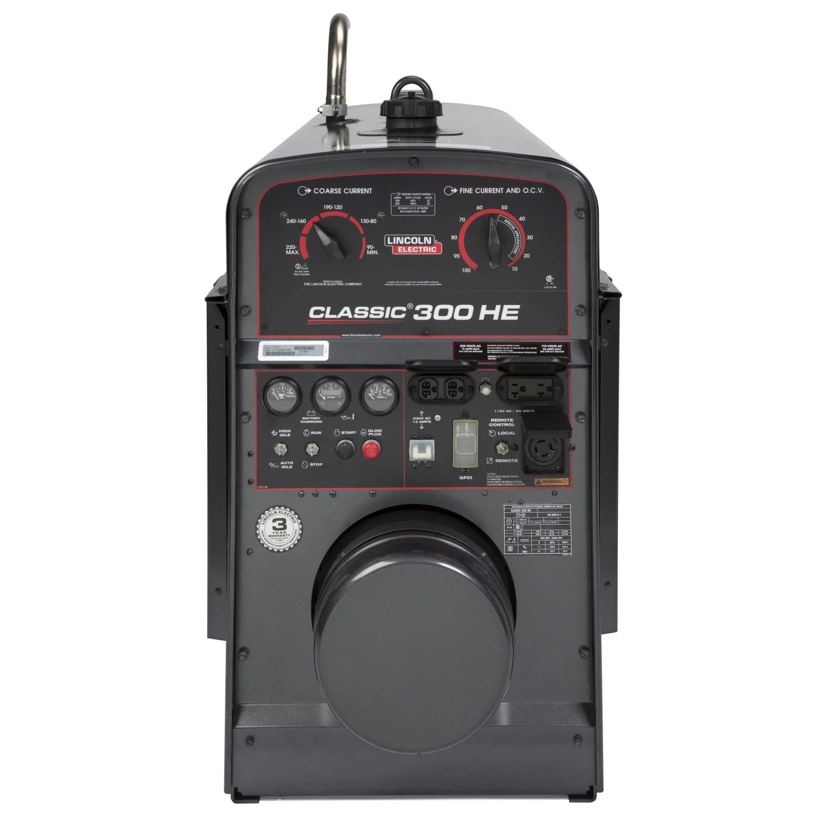 Lincoln Classic 300 HE Kubota T4 Welder Generator (K3198-1) - Image 2