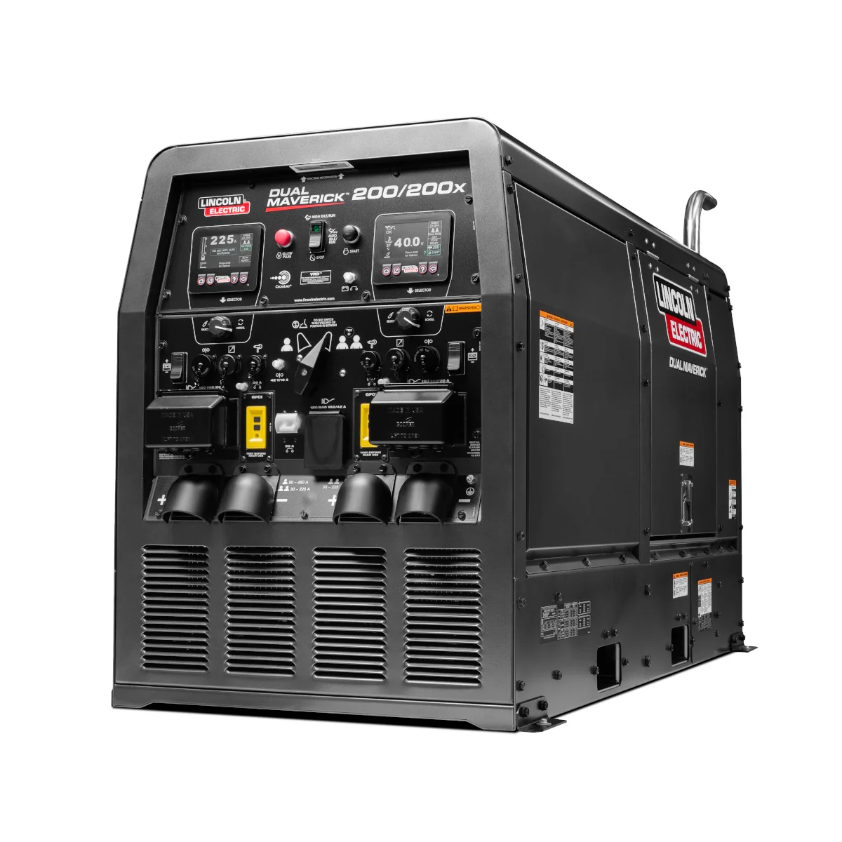 Lincoln Dual Maverick 200/200X Diesel Welder Generator (K4382-1) - Image 4