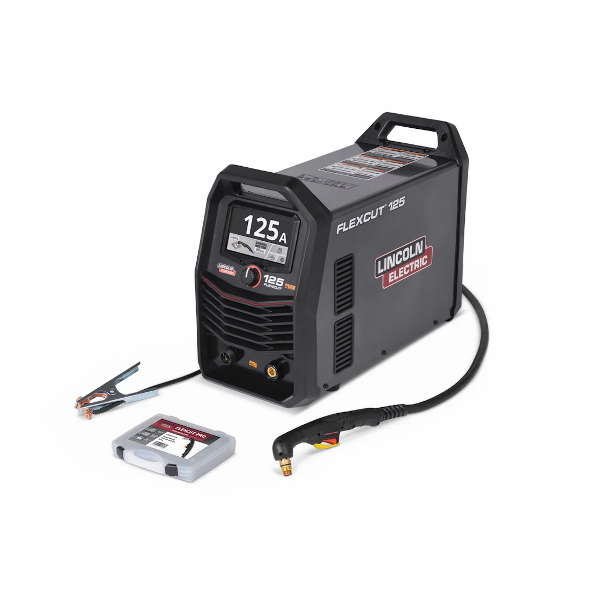 Lincoln FlexCut 125 Plasma Cutter w/25 Ft FlexConnect Hand Torch (K5828-H)