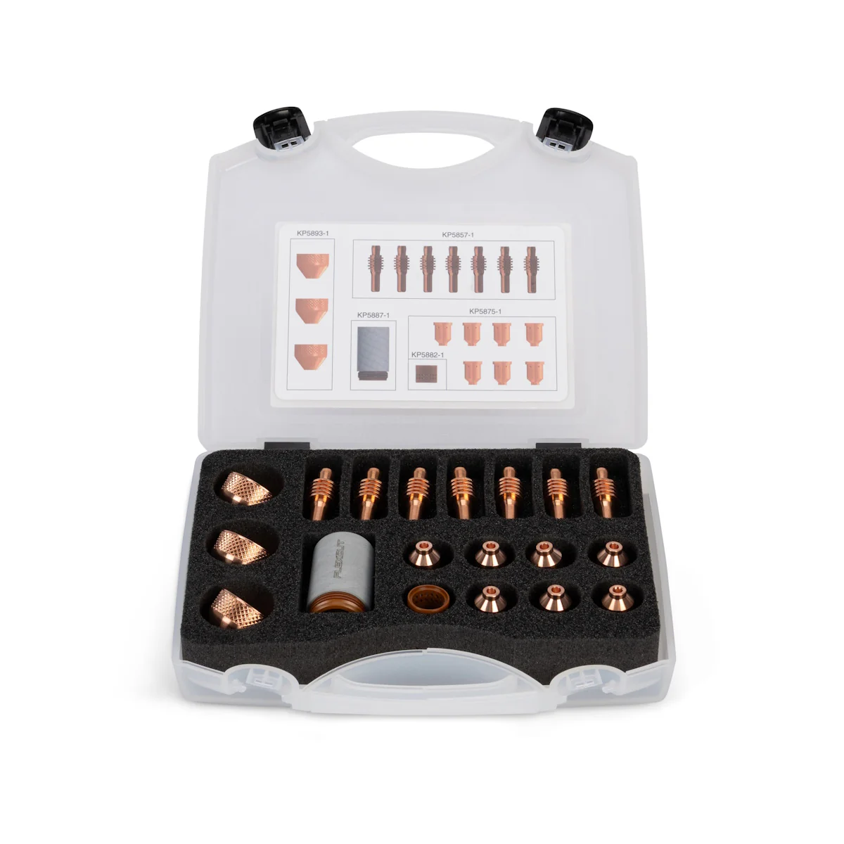 Lincoln FlexCut PRO 125A Gouging Consumables Kit (KP5831-125) - Image 2