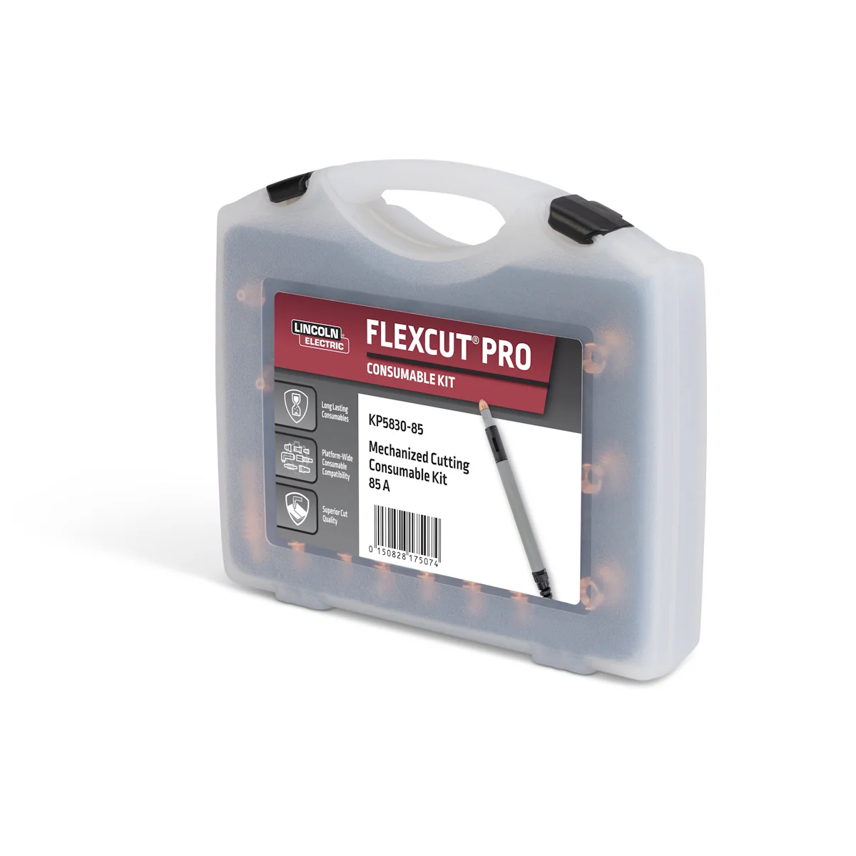 Lincoln FlexCut PRO 85A Mech Cutting Consumables Kit (KP5830-85) - Image 3