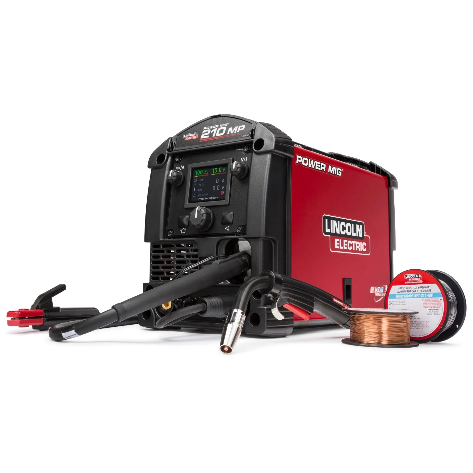 Lincoln Power MIG 210 MP Multi Process Welder with TIG Kit (K4195-2) - Image 6