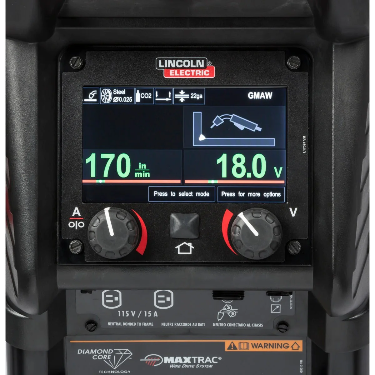 Lincoln Power Mig 260 Welder (208-575V) (K3520-1) - Image 6