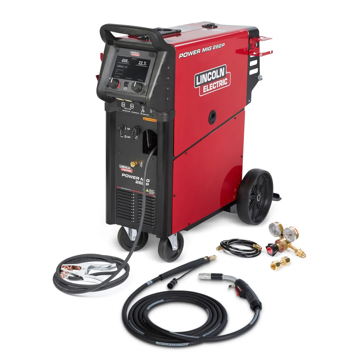 Lincoln Power Mig 262P Pulsed MIG Welder (208-575V) (K5378-1) - Image 2