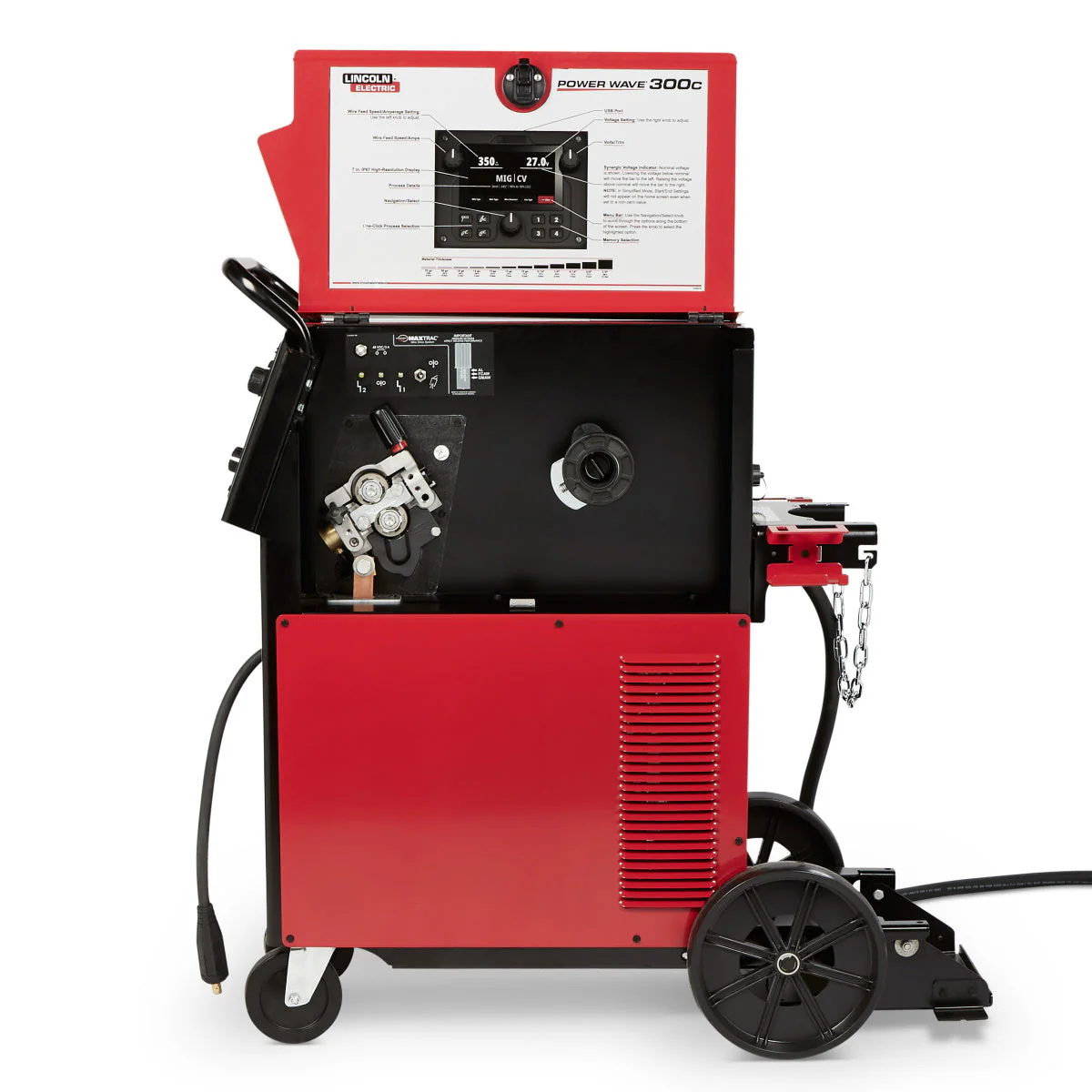 Lincoln Power Wave 300C Standard Multi Process Welder (K4487-1) - Image 3