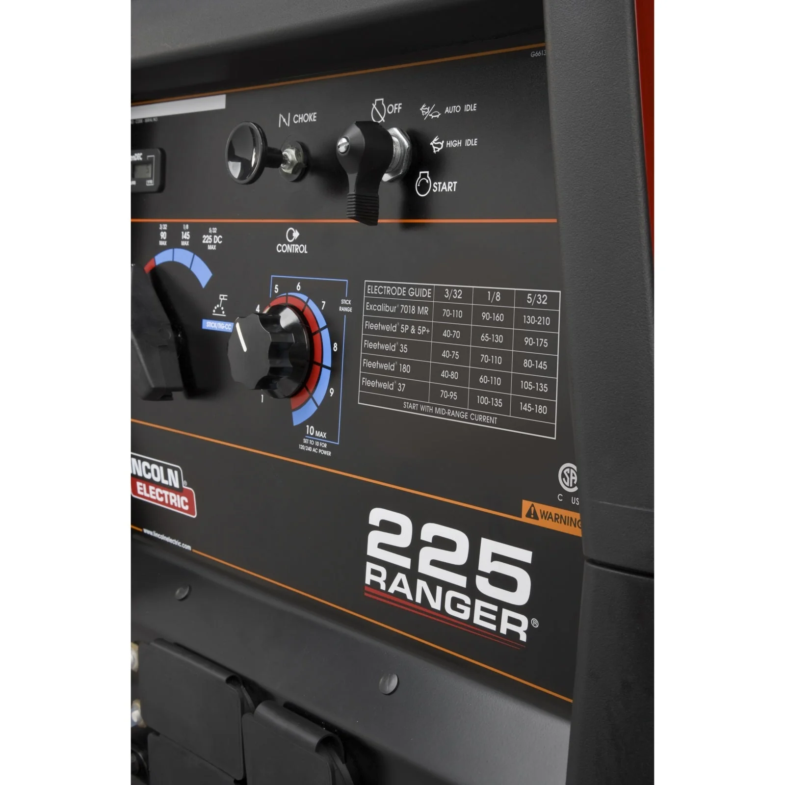 Lincoln Ranger 225 Engine Welder Generator (K2857-1) - Image 4