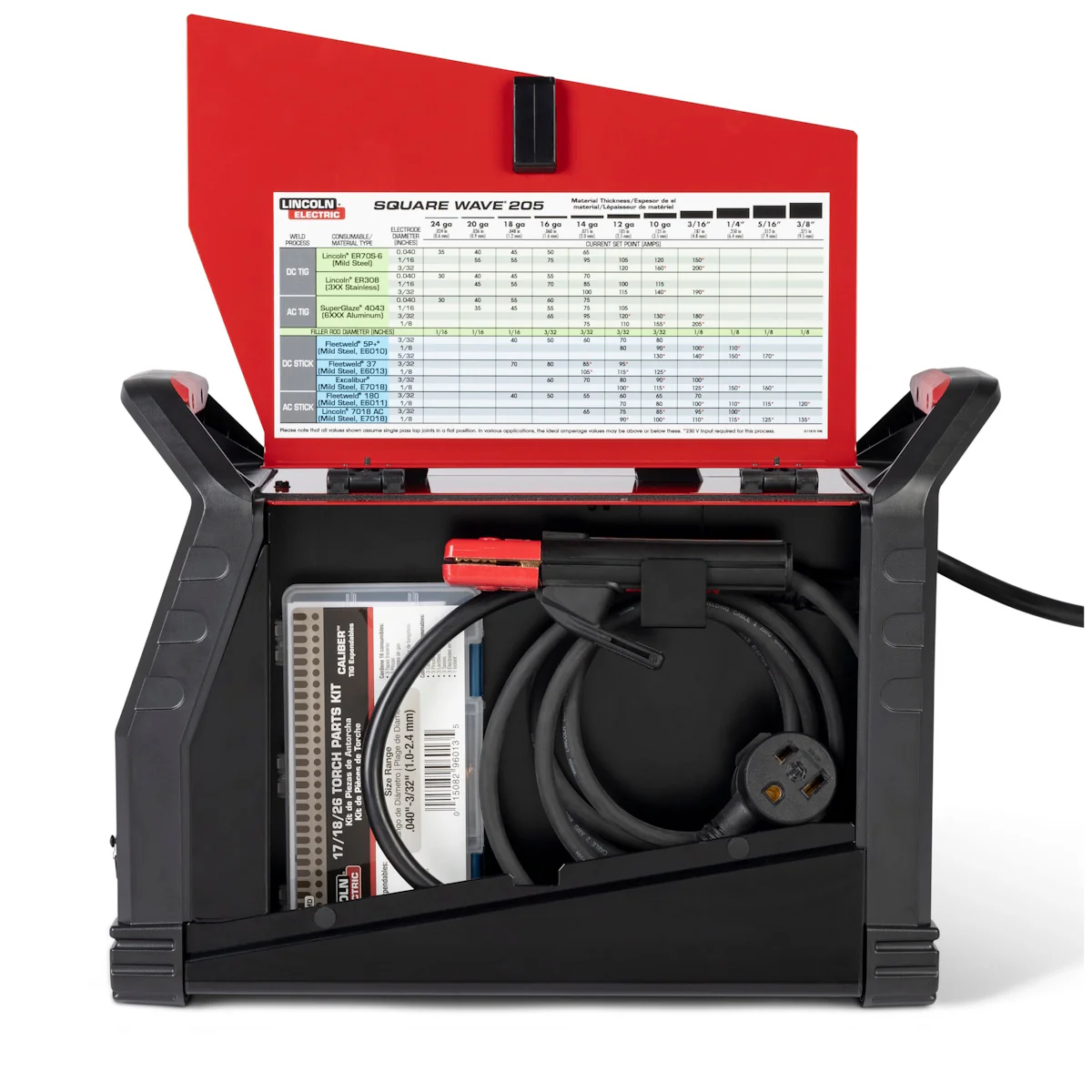 Lincoln Square Wave 205 AC/DC TIG/Stick Welder (K5613-1) - Image 5