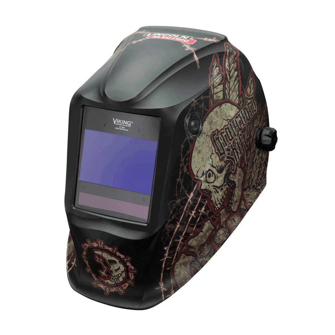 Lincoln Viking 2450 Graveyard Shift Welding Helmet (K3099-4) - Image 2