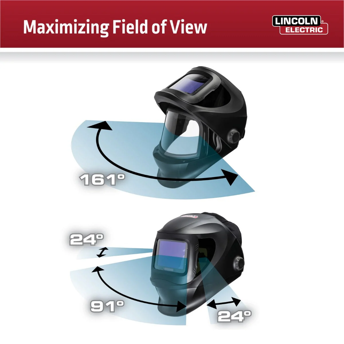 Lincoln Viking 3250D FGS Welding Helmet (K3540-3) - Image 7