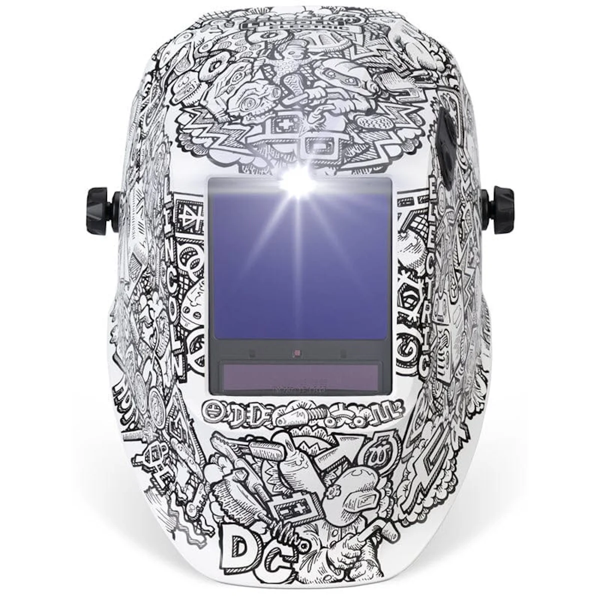 Lincoln Viking 3350 ADV Series Graffiti Welding Helmet (K5760-5) - Image 3