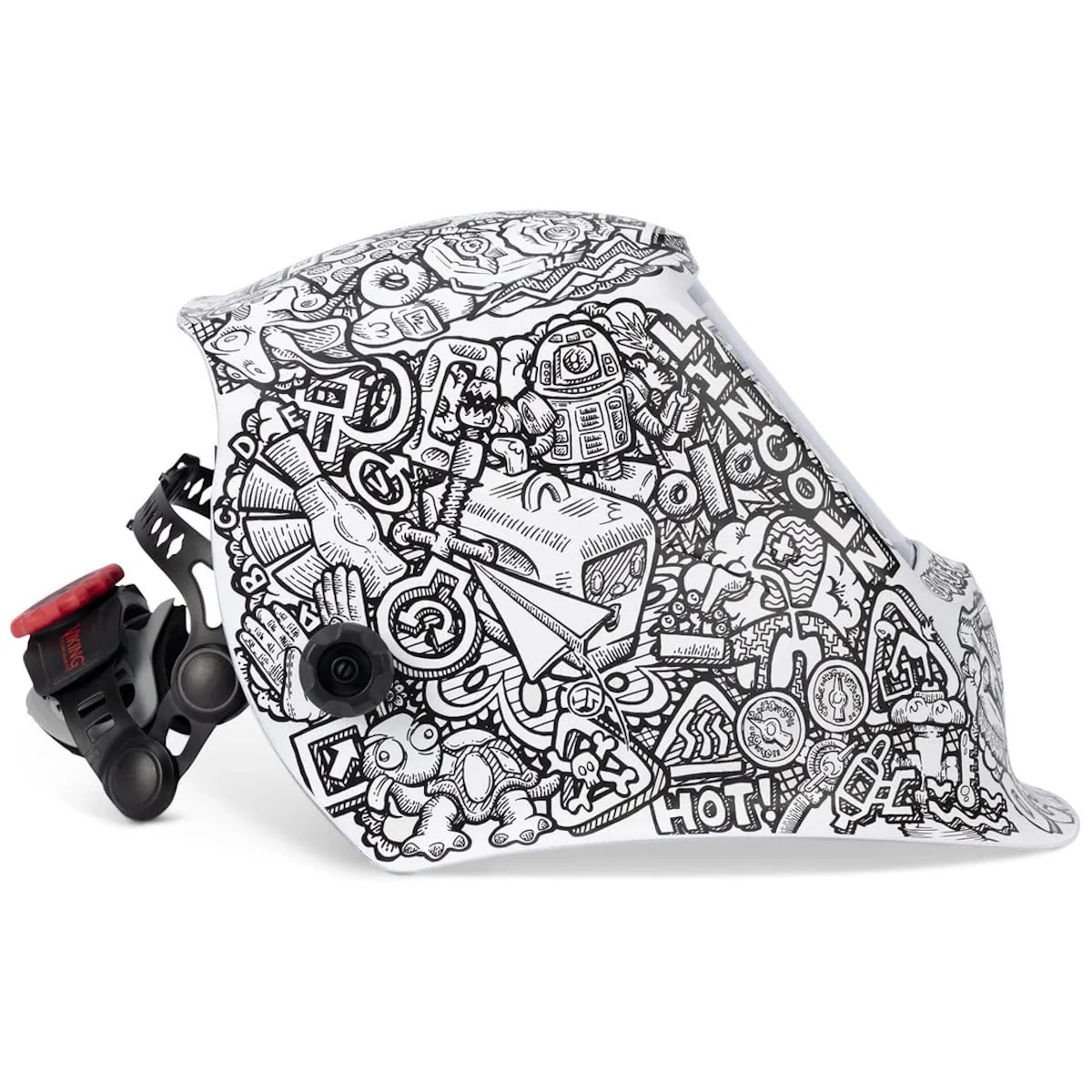 Lincoln Viking 3350 ADV Series Graffiti Welding Helmet (K5760-5) - Image 5
