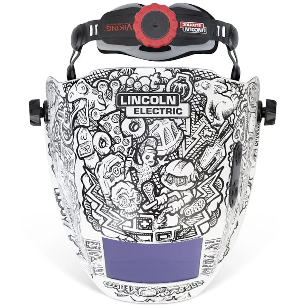 Lincoln Viking 3350 ADV Series Graffiti Welding Helmet (K5760-5) - Image 6