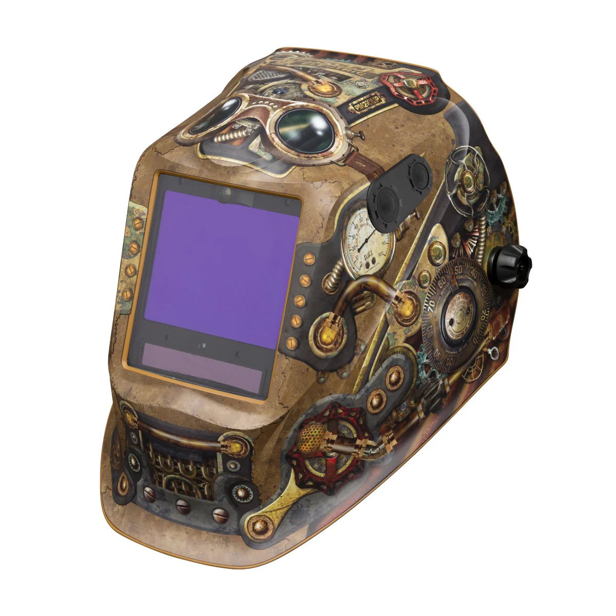 Lincoln Viking 3350 ADV Series Steampunk Welding Helmet (K3428-5) - Image 2
