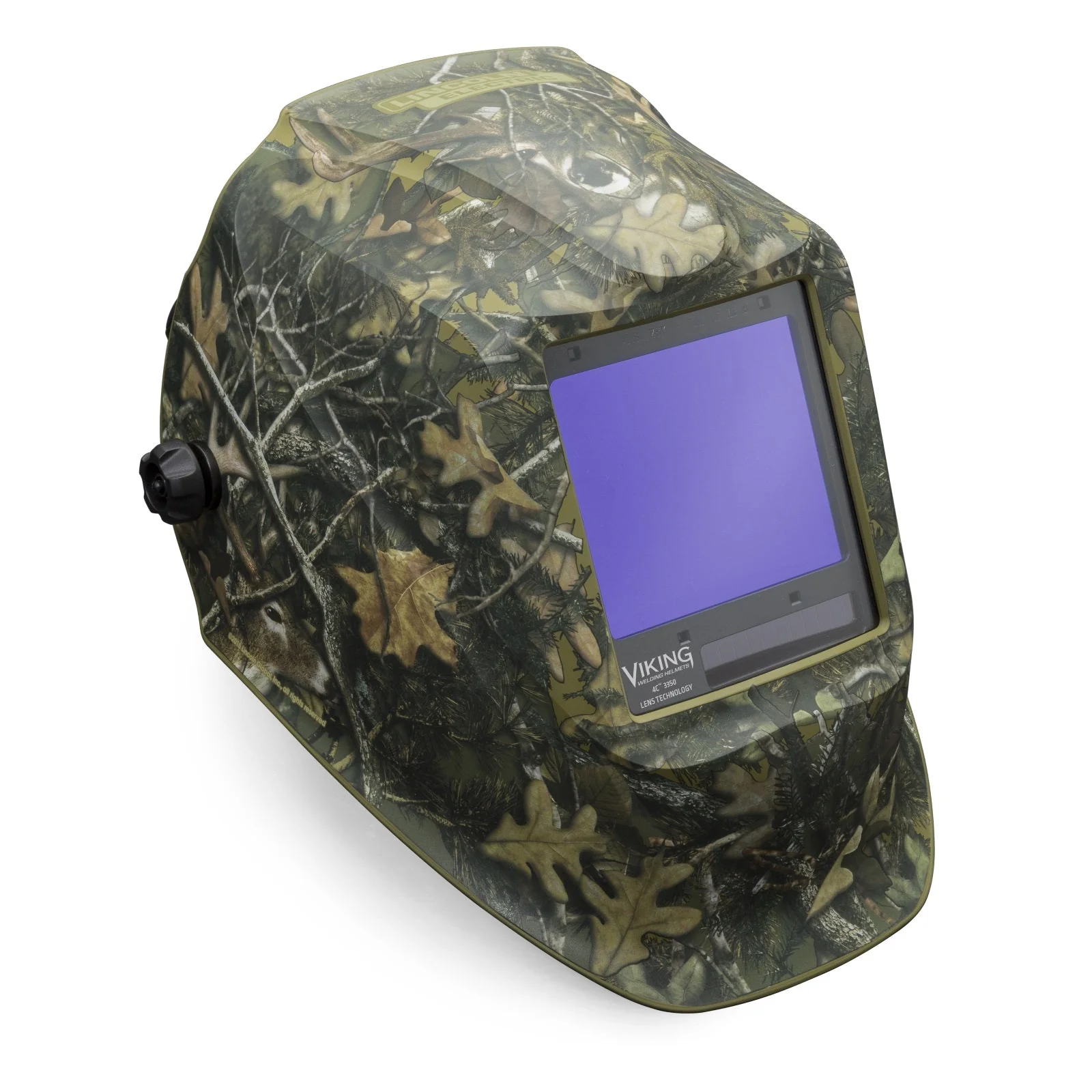 Lincoln Viking 3350 White Tail Camo Welding Helmet (K4412-3) - Image 4