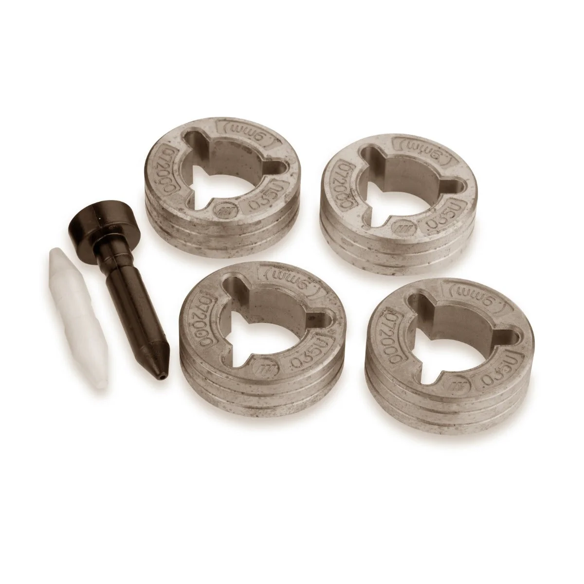 Miller .035 U-Groove Drive Rolls (4 Rolls) (044750)