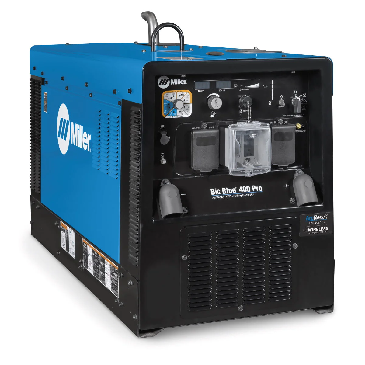 Miller Big Blue 400 Pro ArcReach Mitsubishi Welder/Generator w/WIC (907733002) - Image 4