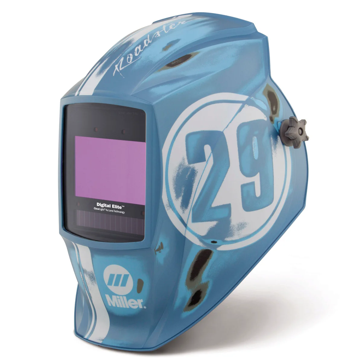 Miller Digital Elite Vintage Roadster Welding Helmet w/ClearLight 4X Lens (296768) - Image 3