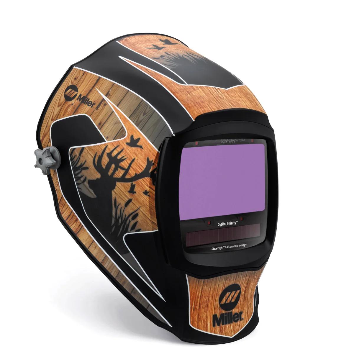 Miller Digital Infinity Outdoorsman Welding Helmet w/ClearLight 4X Lens (296783) - Image 2