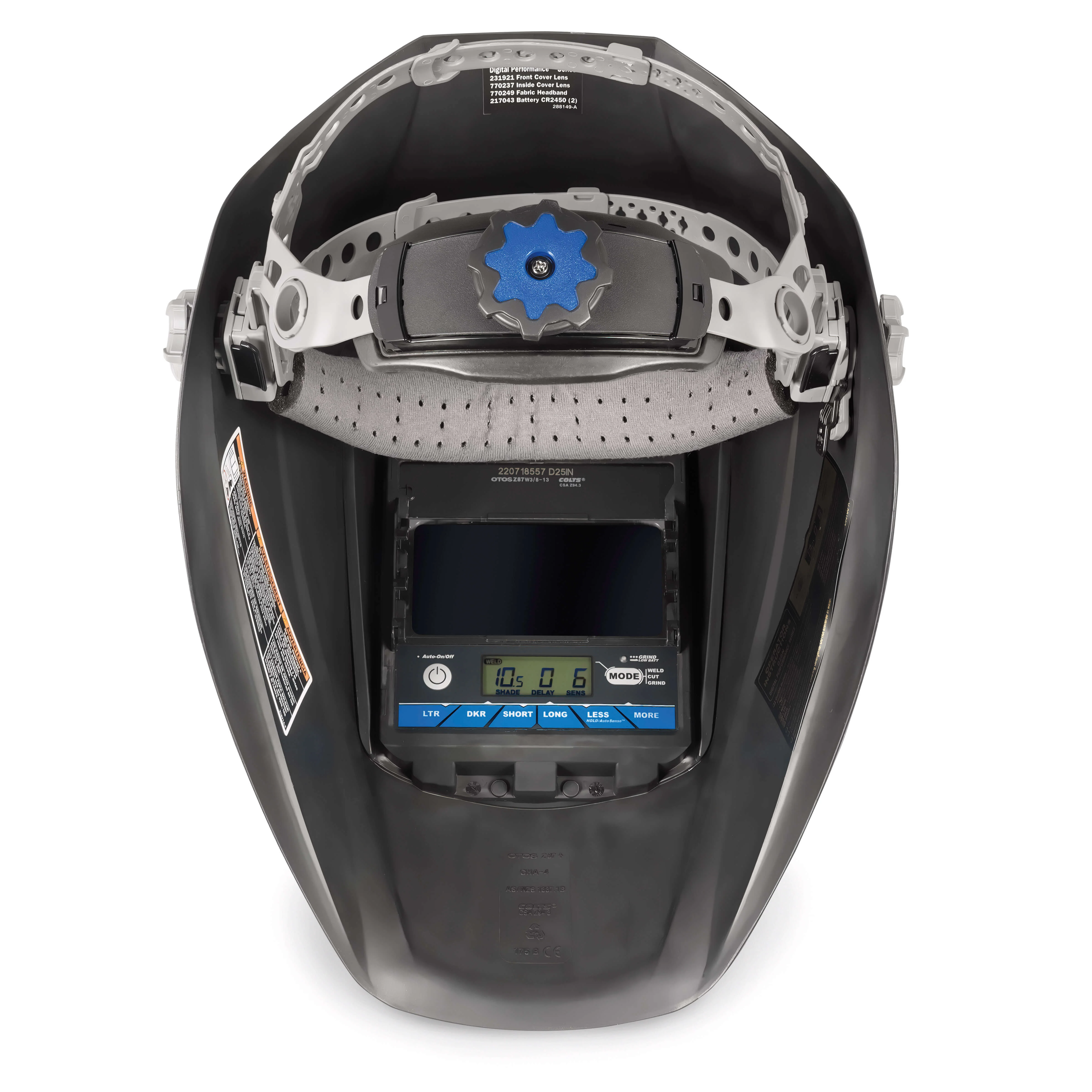 Miller Digital Performance Crusher Auto Darkening Welding Helmet w/ClearLight 2.0 Lens (289808) - Image 5