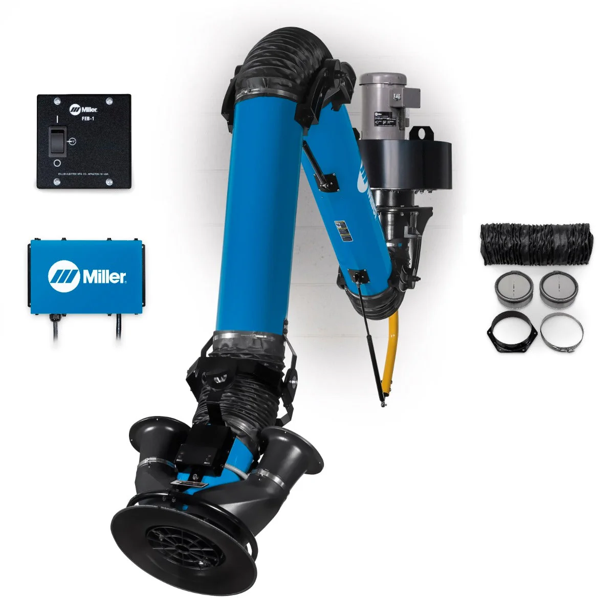Miller Filtair SWX Add-On 12ft ZoneFlow Extraction Arm (951822) - Image 6