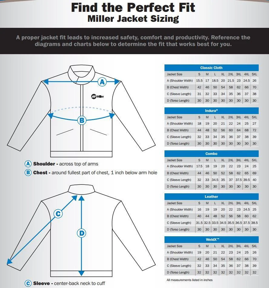 Miller Leather Welding Jacket - Image 3