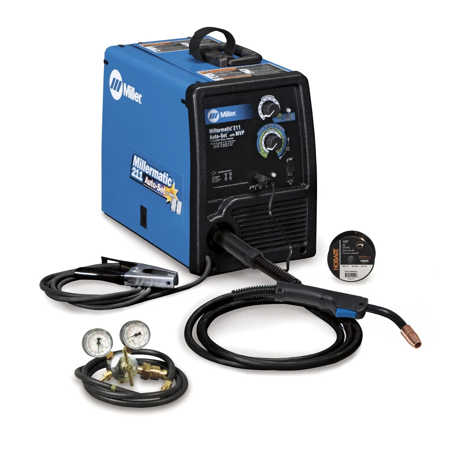 Miller Millermatic 211 MIG Welder Pkg with Auto-Set and Spool Gun (907422) - Image 4