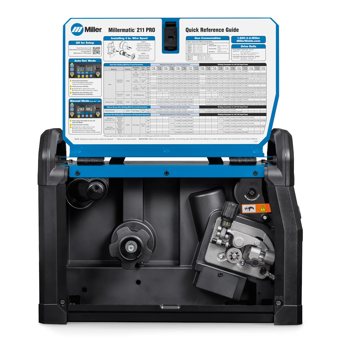 Miller Millermatic 211 PRO MIG Welder, Spoolmate 150, and Accessories (907839) - Image 5