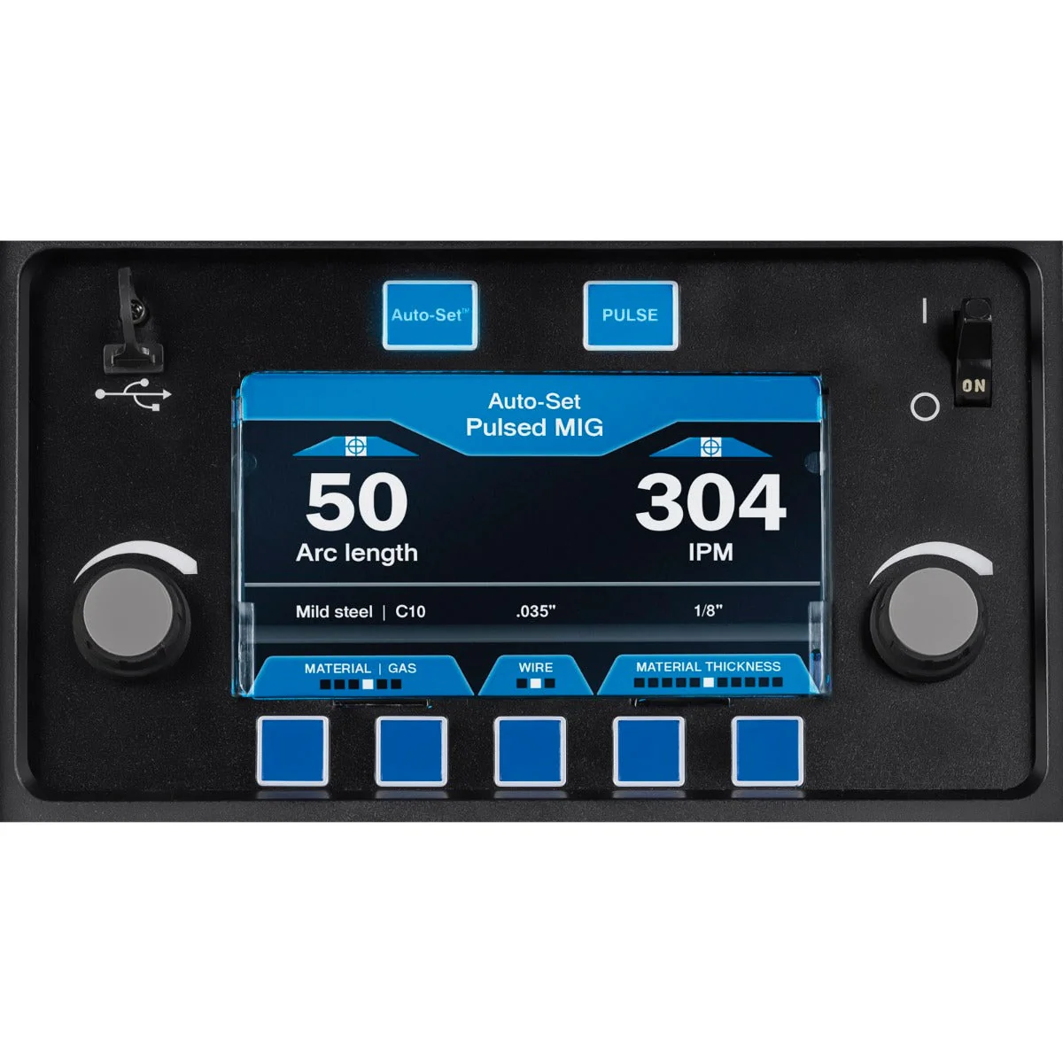 Miller Millermatic 255 MIG/Pulsed MIG Welder Fully Loaded (907734) - Image 8
