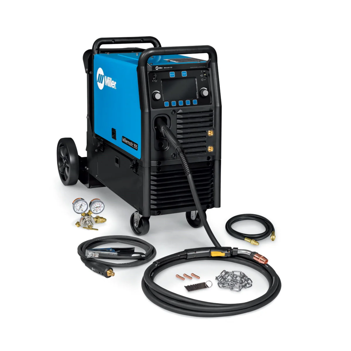 Miller Millermatic 355 Pulsed MIG Welding Pkg w/Aluma Pro Gun (951927) - Image 2