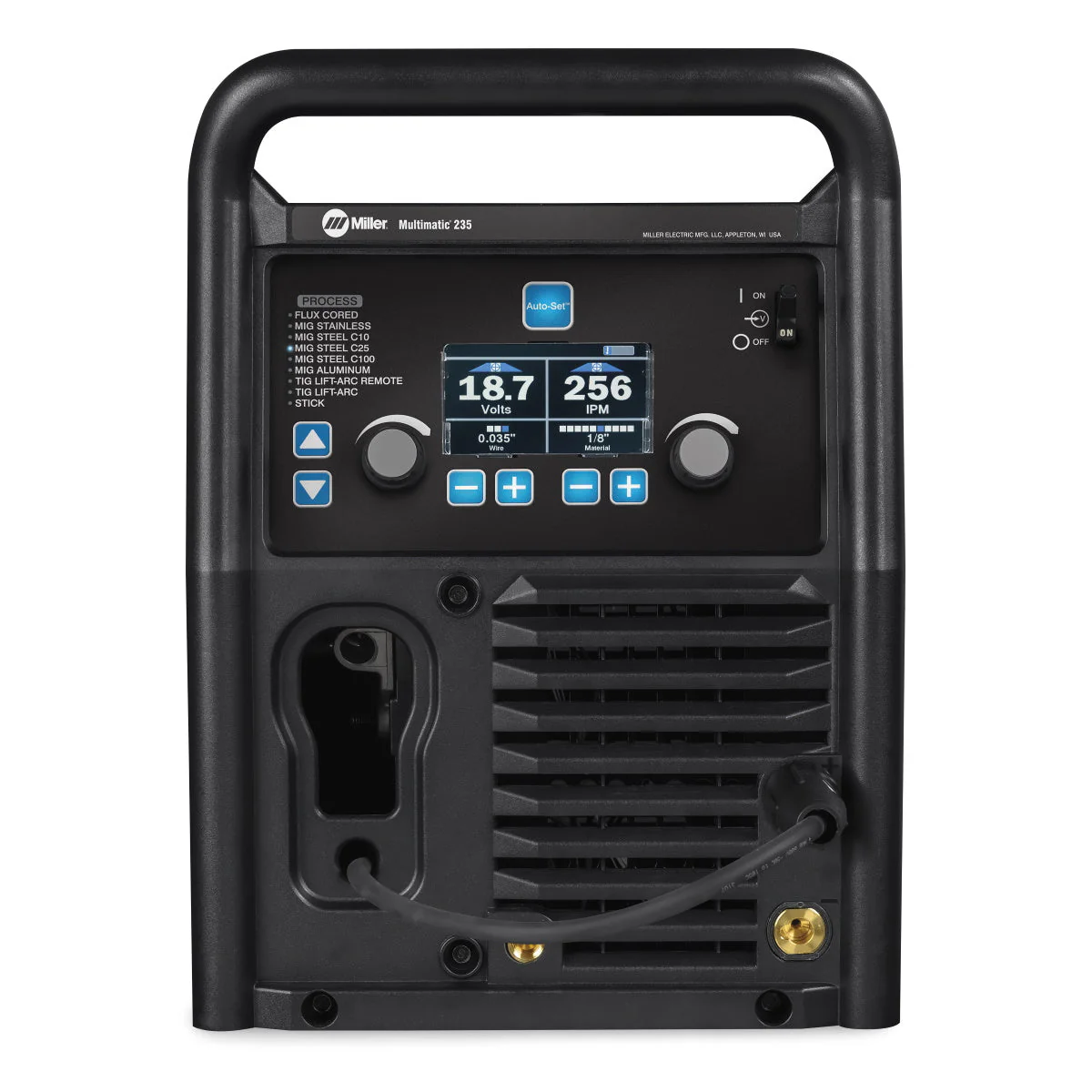 Miller Multimatic 235 Multiprocess Welder w/Running Gear (951846) - Image 2