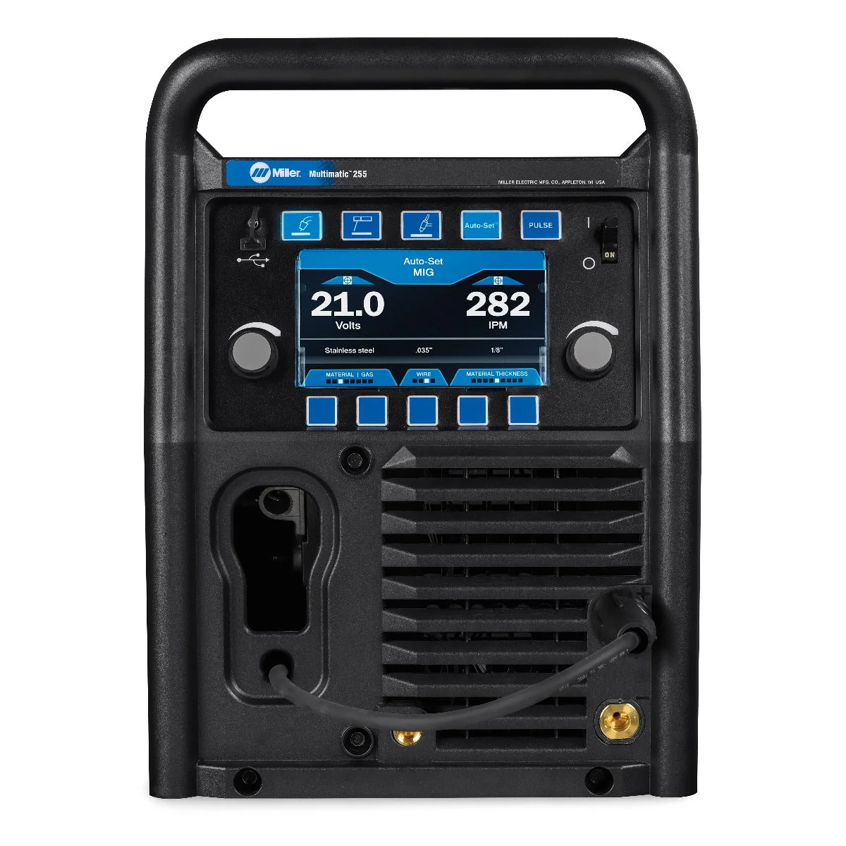 Miller Multimatic 255 Pulsed Multiprocess Welder (208-575V) (907728) - Image 3