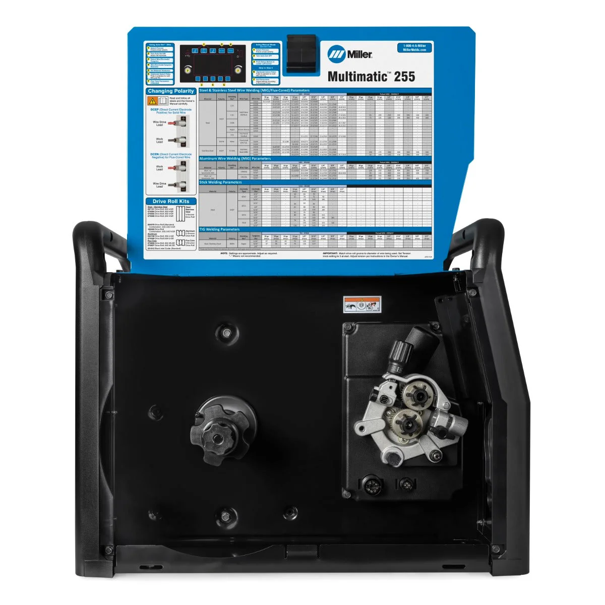 Miller Multimatic 255 Pulsed Multiprocess Welder w/Running Gear (208-575V) (951767) - Image 5