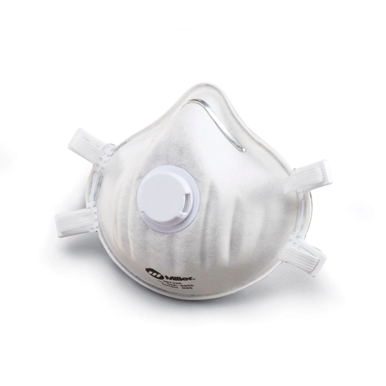 Miller N95 Disposable Mask Respirator with Valve and Nuisance Level OV Relief (267335) - Image 2