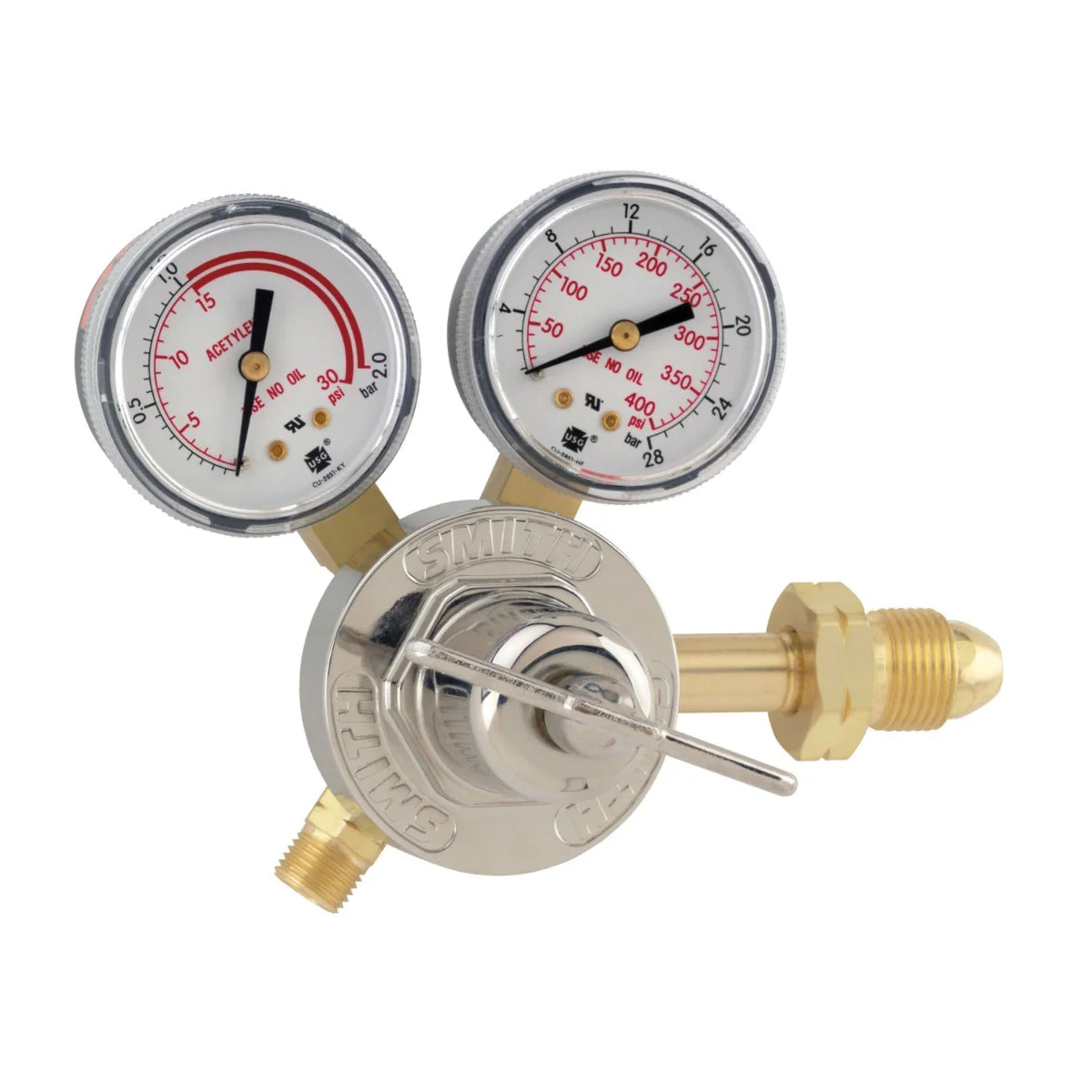 Miller | Smith MD Single Stage Series 30 Acetylene Regulator (30-15-XXX) - Image 2