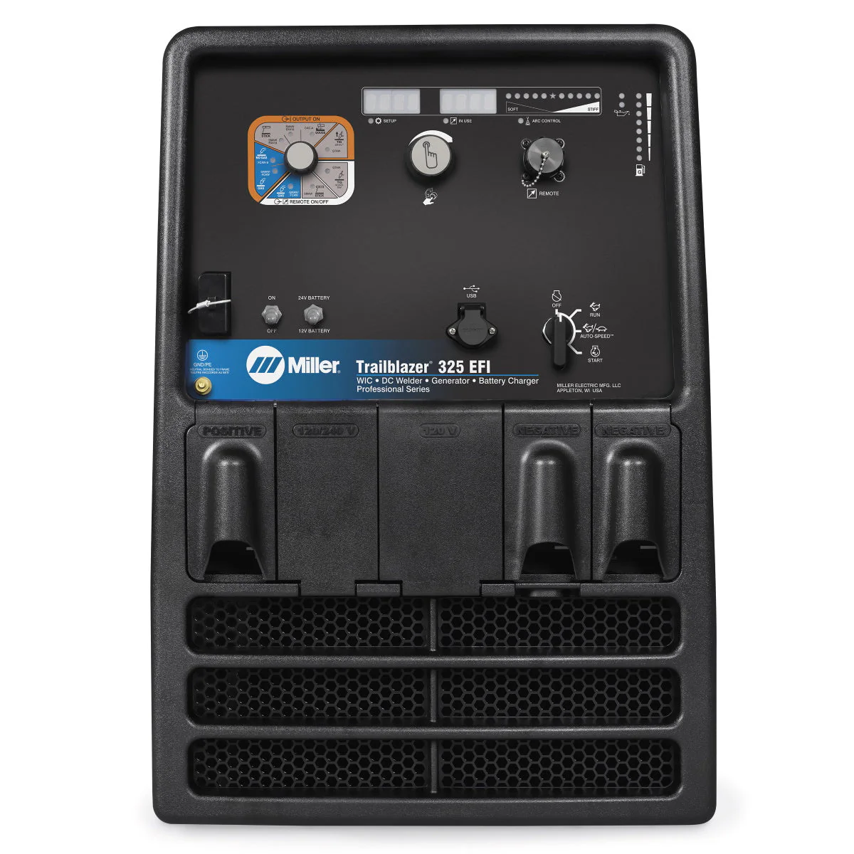 Miller Trailblazer 325 EFI Welder/Generator w/Excel Power, Battery Charge, WIC (907798005) - Image 4