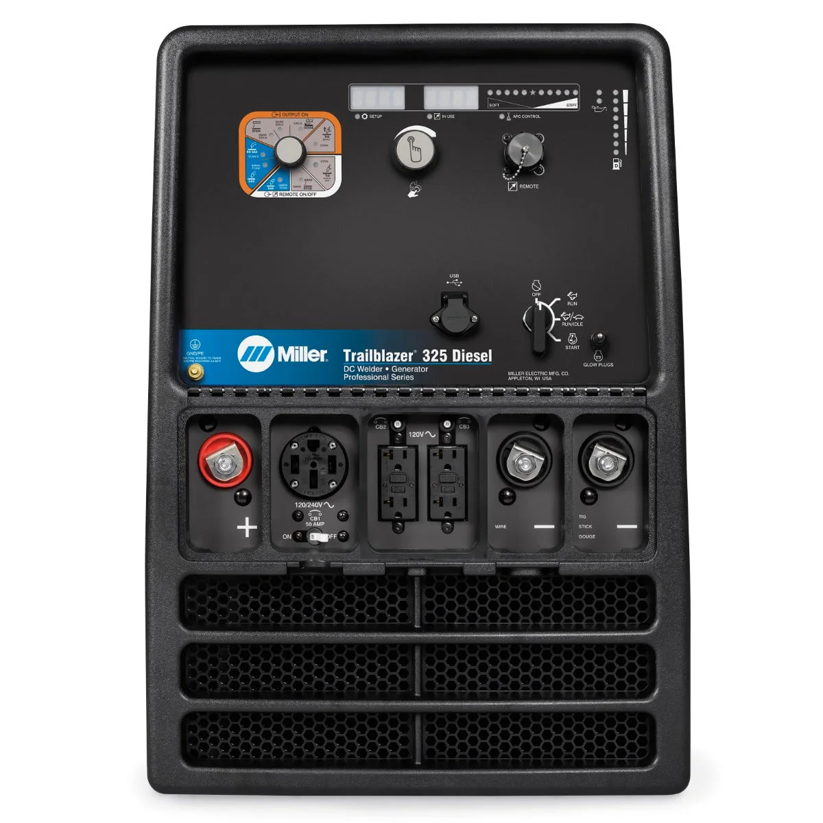 Miller Trailblazer 325 Kubota Diesel w/Excel Power, GFCI, and ArcReach (907799002) - Image 3