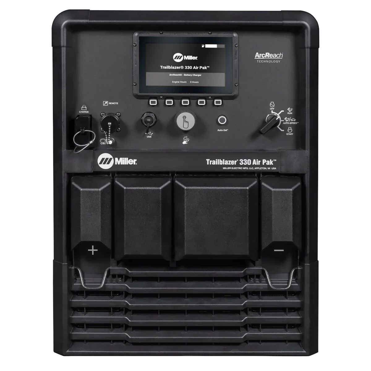 Miller Trailblazer 330 Air Pak Welder/Generator w/Polarity Reverse, WIC, Cooler/Separator (907836003) - Image 4